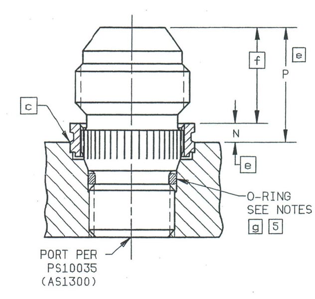 Item # RFK9810-13, RFK9800-13 - Adapter - Port Connection, Ring