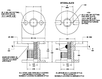 D1833 Series Delron Inserts - Molded-In, Thru-Threaded, Self-Locking & Non Self-Locking