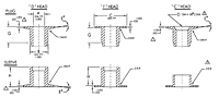 101 Series Delron Inserts - Thru-Rivet, Grommet Type