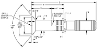 LGP® Pin Composite, 100° Countersunk Head