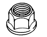 Simloc Nut Hex – 1100 MPa / 235 °C – Cadmium Coated Lubricated
