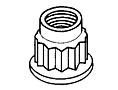 Simloc Nut-Double Hex-1100 MPa / 425° C - Dry Film Lubricant